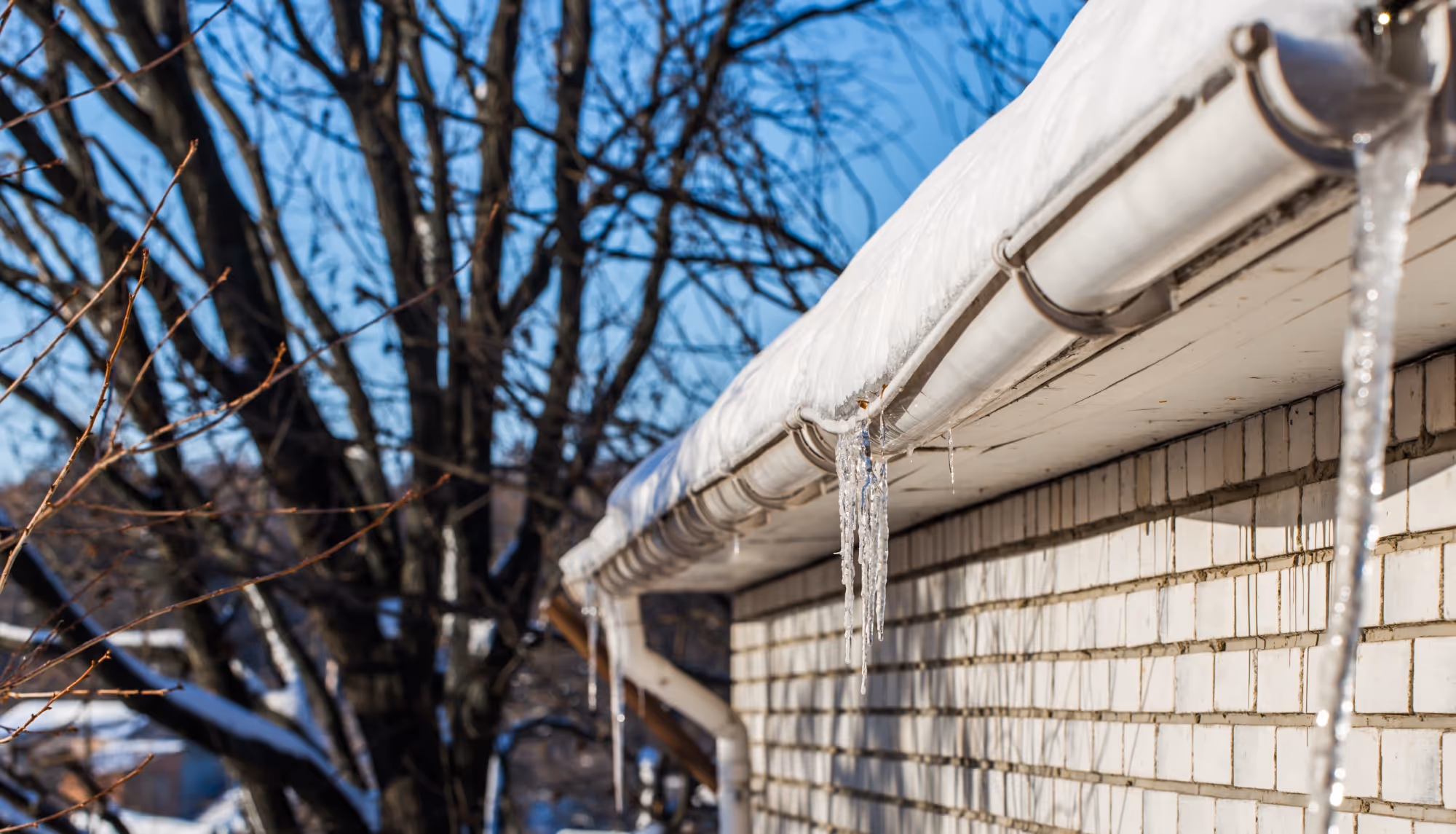 frozen drainage